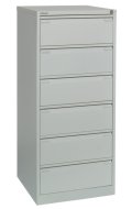A5 metal card filing cabinet Bisley BCF96 - 4