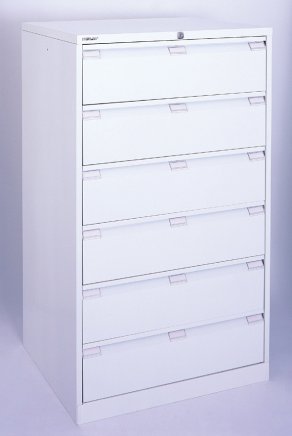 BISLEY DF6 metal three-row filing cabinet - 3