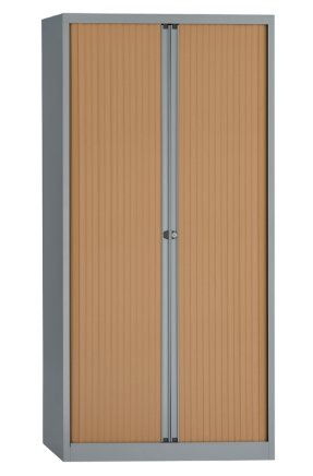 Bisley ET410/19/4S shelf roller shutter cabinet - 2
