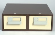 Card filing cabinet Bisley FCB23 - 2