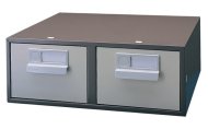 Card filing cabinet metal Bisley FCB24 - 1