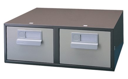 Card filing cabinet metal Bisley FCB24 - 1