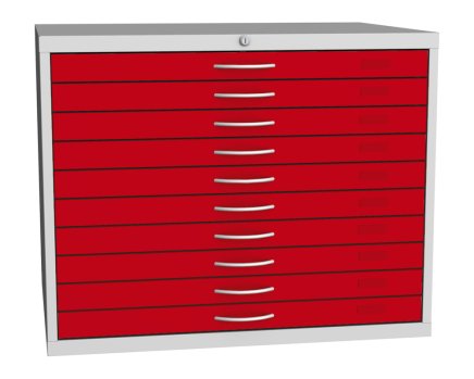 Drawing cabinet - for maps and drawings in A1 format, type VKS A1B - 7