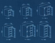 Titan T-V armored safes - 2