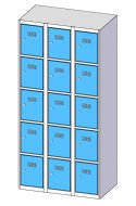 Box cabinet fifteen doors XS95-18 - 3