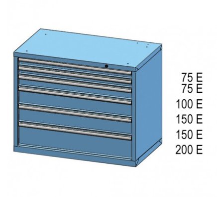 Drawer cabinet ZC 84-6 - 2