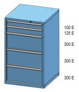 Drawer cabinet ZB 120-3 - 2