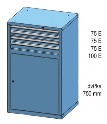Drawer cabinet ZD 120-1 - 2