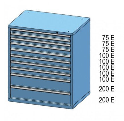 Drawer cabinet ZG 120-5 - 2