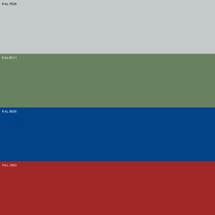 Metal wardrobe A4238 - double-skin doors - 4