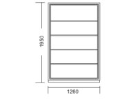 Vault cabinet B2125 - 2