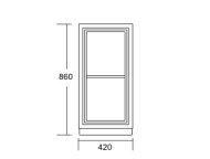 Vault cabinet B2012 - 2