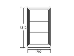 Vault cabinet B2113 - 2