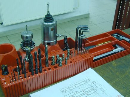 ABS 25 CNC tool plastic bed - 2
