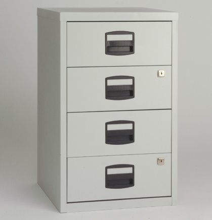 Metal filing cabinet Bisley PFA4S - 2