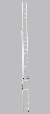 Two-part retractable ladder Forte - width 412 mm (7 models) - 4