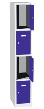 Metal cabinet with lockable boxes type A8134 - 5