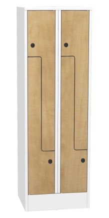 Wardrobe with laminate doors type SZS 32AL - 5