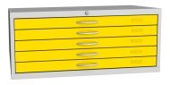 Drawing cabinet - for maps and drawings in A1 format, type VKS A1A - 5