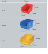 Plastic container Ecobox small (4 models) - 2