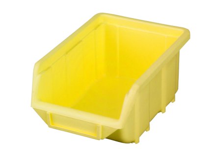 Ecobox small plastic container - color yellow - 1
