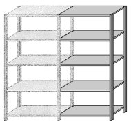 Extension rack FIX galvanized type 2190 - 3
