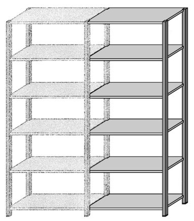 Extension rack FIX RAL type 68024 - 3