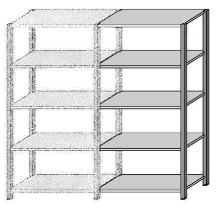 Extension rack FIX RAL type 68026 - 4