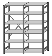 Extension rack CLIP RAL type 67841 - 3