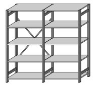 Extension rack CLIP RAL type 67947 - 2