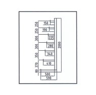 Tree rack one-sided type 97846 - 2