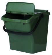 Trash bin Urba Plus - color green - 1