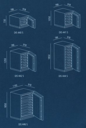 Fireproof safe Burg Safe DIS 441 S - 3