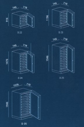Paris D23 fireproof safe - 3