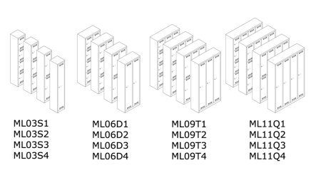 BISLEY ML03S2 wardrobe - 2