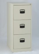 Bisley CC3H1A/FLS three-drawer filing cabinet - 6