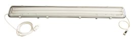 Double tube LED light with switch 15W (2 models)