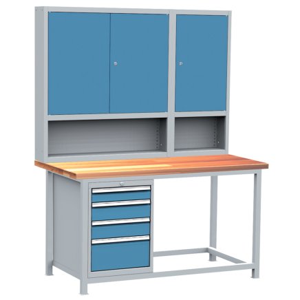 Workshop table with containers, set DPJ 106 - 1