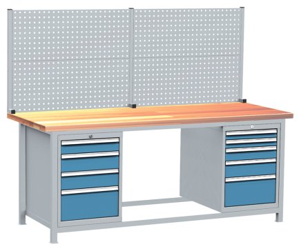 Workshop table with containers, set DPJ 203 - 1