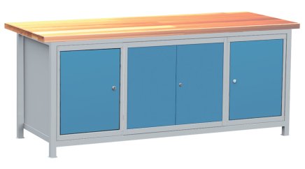 Workshop table with containers, set DPJ 205 - 2
