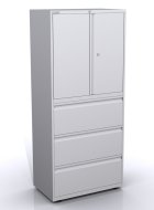Cabinet with doors and drawers SYC08/30D/3