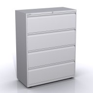 Metal filing cabinet with four drawers SYC10/0/4 - 1