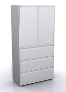 Cabinet with doors and drawers SYC10/36D/3 - 1