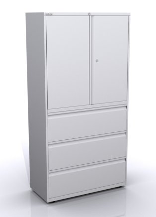 Cabinet with doors and drawers SYC10/36D/3 - 1