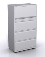 Cabinet with hinged doors and drawers SYC08/43/1/3 - 1