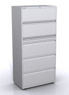 Cabinet with hinged doors and drawers SYC08/50/2/3 - 1
