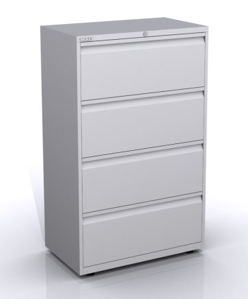 Metal filing cabinet with four drawers SYC08/0/4 - 1