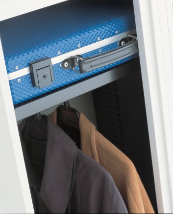 Shelf with clothes rod BIC08CRPS - 1