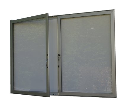 Double-winged single-sided showcase HD40 - 18 x A4 - 1