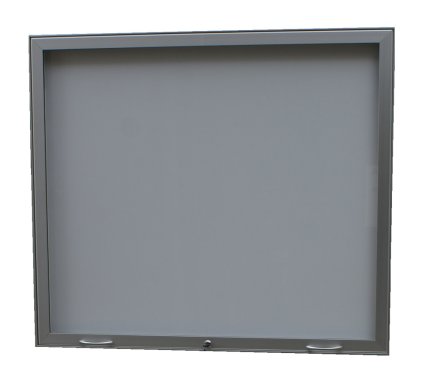 One-wing single-sided display case H60 with struts - 18 x A4 - 1